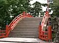 The Taiko bashi at Sumiyoshi-taisha