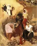 Summer day, 1995, A.A. Kadyrov State Gallery