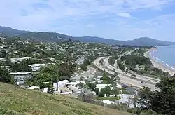 Summerland, as seen from the top of Ortega Hill, 2006