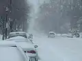 While seeing the Columbus skyline down Summit Street is usually easy, visibility made things difficult for area residents.