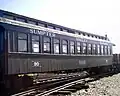 Railcar of the Sumpter Valley Line