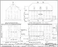 Original and 1866 elevations