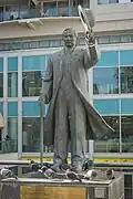 The sculpture in 2025