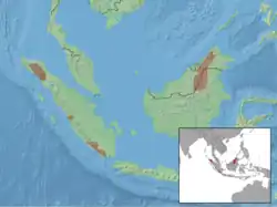 Map of range