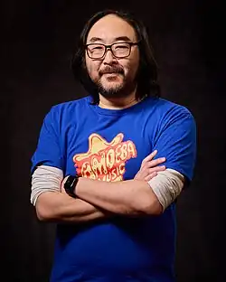 Nakamura at the 2024 Sundance Film Festival
