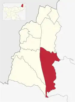 Location of Sunderpahari