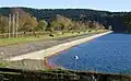 View of the dam from the West bank