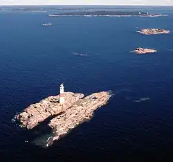 Image 6A light house on Jussarö (from List of islands of Finland)