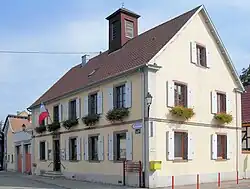 The town hall in Sundhoffen