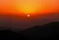 Winterline view from Kufri in Shimla