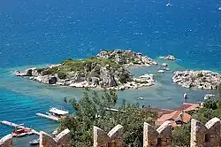 Ancient sites of Simena (Kaleköy)