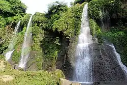 The Suptadhara Waterfall in August 2016