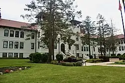 The new "Susan Cole Hall", main college hall for the university)[46]