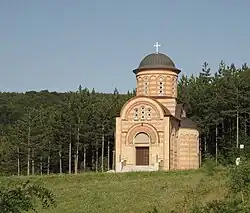 Yellowish golden church