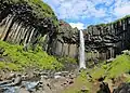 Svartifoss in summer