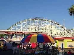 Swamp Fox at Family Kingdom in Mrytle Beach, South Carolina.
