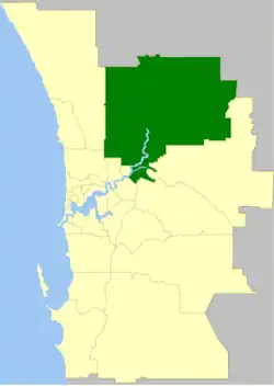 The City of Swan within the Perth Metropolitan Area