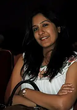 Shwetha during her beginning career stage