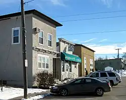 Downtown Swisher in February 2010