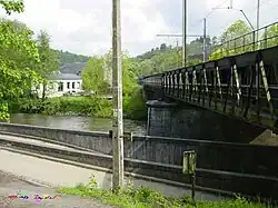 Bridge over the Ourthe near Sy