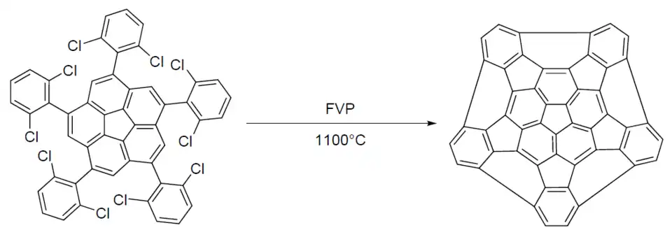 Synthesis of C50H10