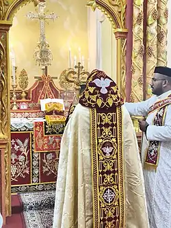 liturgical Vestment of Metropolitan Bishop and Deacon of Syriac Orthodox Church in India