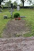 The grave of Sr. Marianne Nordström, a founder of Sisters of the Holy Spirit