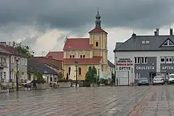 Kościuszko Sq. and St. Catherine's Church
