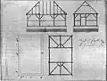 Drawing of the manganese deposit, 1808