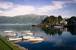 View of the village