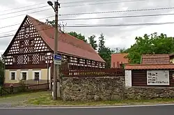 Half-timbered farmhouse