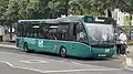 "H1" branded Optare Versa 828 in Heanor