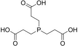 Skeletal formula of TCEP