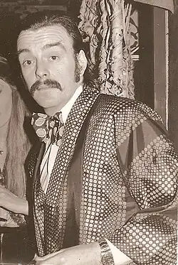 Ashton at the Hotel Post, Zermatt, Switzerland on New Year's Eve, 1972