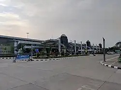 View of the old integrated passenger terminal