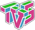 TV5 Europe logo, 1984–1988 (used in Canada and United States from 1988–1991).