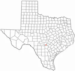 Location of Fair Oaks Ranch, Texas