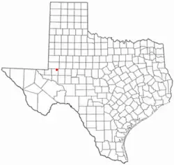 Location of Gardendale, Texas