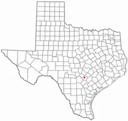 Location of Geronimo, Texas