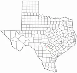 Location of Grey Forest, Texas