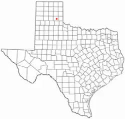 Location of Hedley, Texas