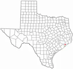 Location of the Clear Lake area