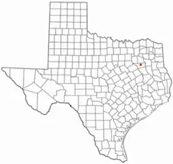 Location of Murchison, Texas