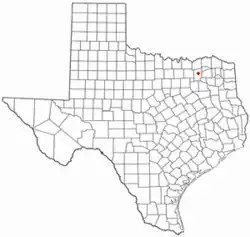 Location of Neylandville, Texas