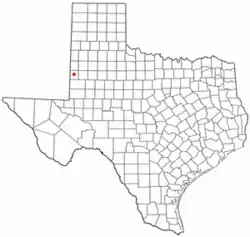 Location of Plains, Texas