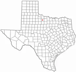 Location of Seymour, Texas