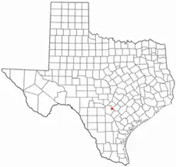 Location of Converse, Texas