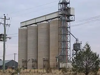 GrainCorp silos at Tabbita