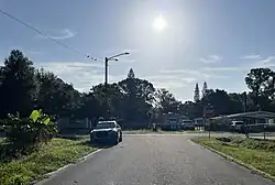Street scene in Taft