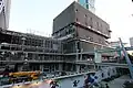 Taipei Nan Shan Plaza under construction in 2017.